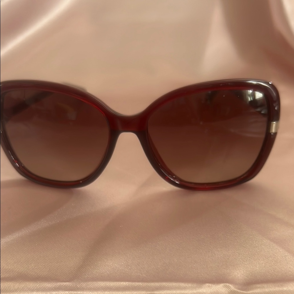Michael Kors Red Oversized Sunglasses